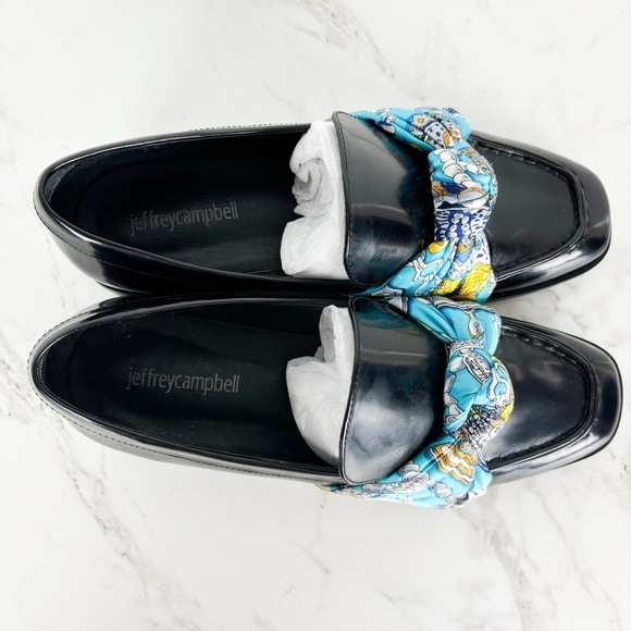 Jefferey Campbell Free People Bollero Scarf Loafers Sz 38 (US 7.5) - Picture 6 of 12